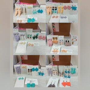 Colorful Kids Earrings Set